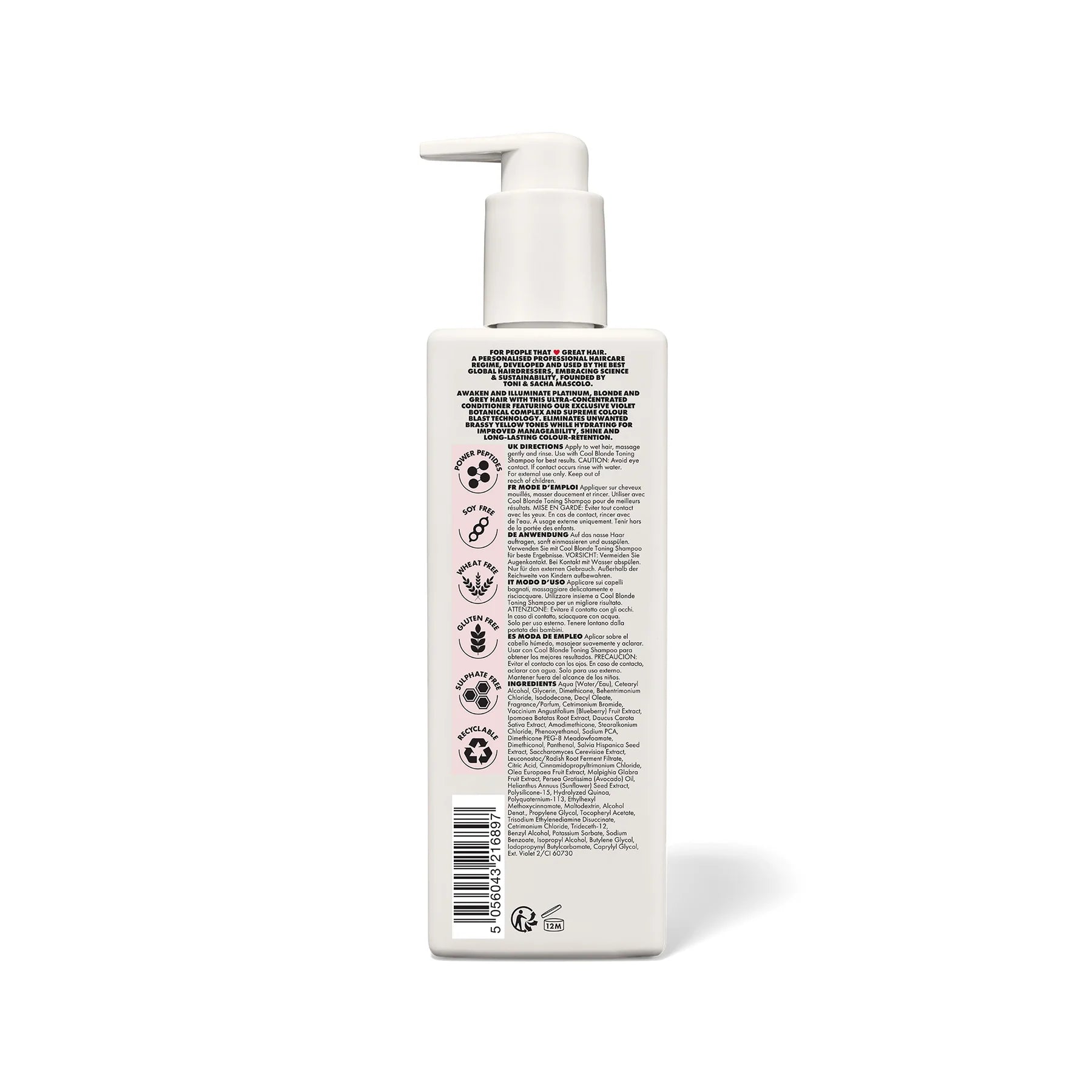 COOL BLONDE TONING CONDITIONER