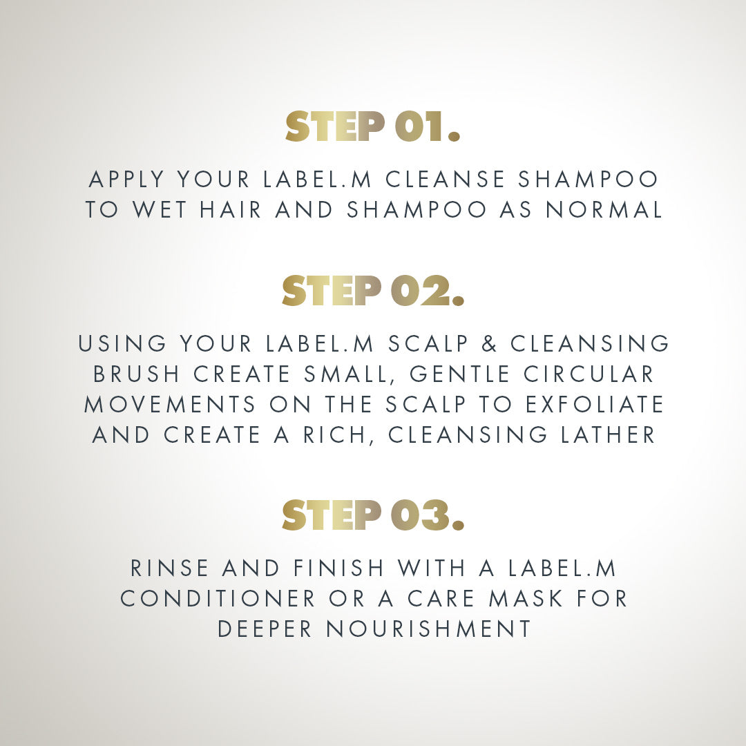 LABEL.M Scalp & Cleansing Brush