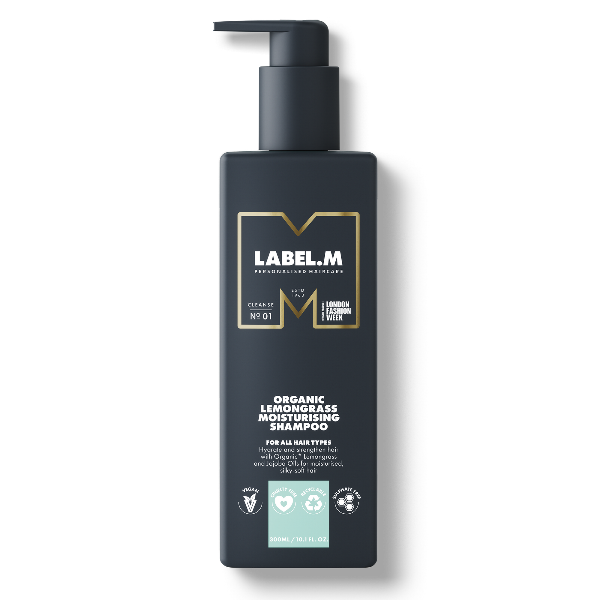 ORGANIC LEMONGRASS MOISTURISING SHAMPOO 300ml